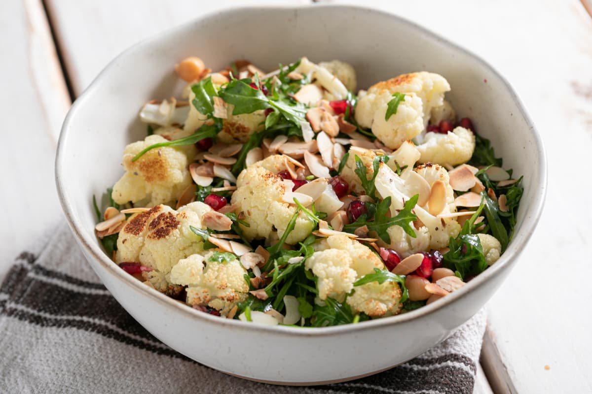 Roasted Cauliflower Salad