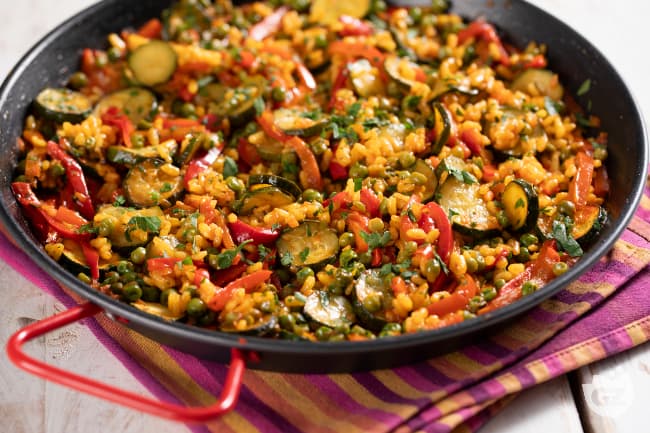 Vegetarian Paella