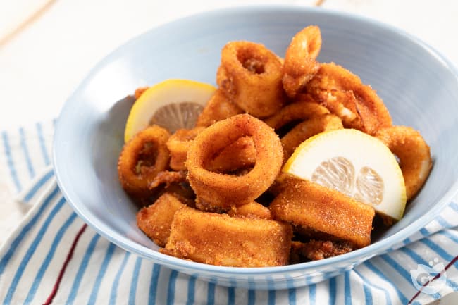 Baked Calamari Rings
